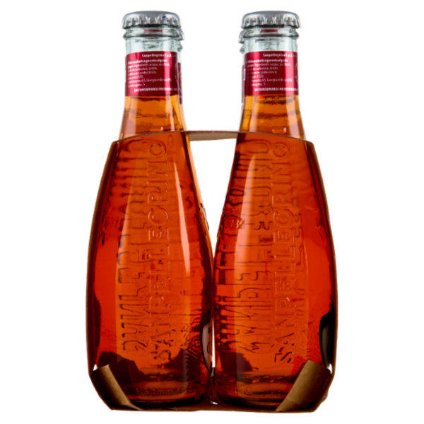BIBITE SANPELLEGRINO, Bevande Gassate, Cocktail, Vetro 20 cl x 4