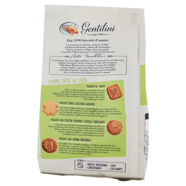 Gentilini Piaceri con farina integrale 330 g