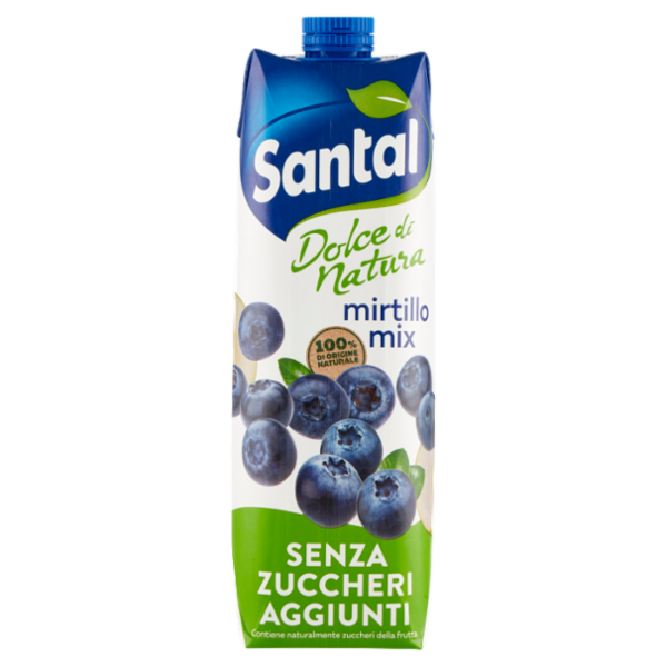 Santal Dolce di Natura mirtillo mix Senza Zuccheri Aggiunti 1000 ml