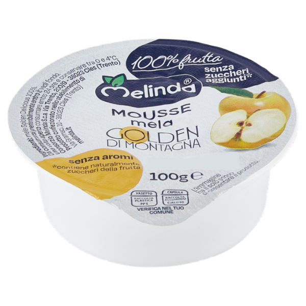 Melinda Mousse mela Golden di Montagna 100 g