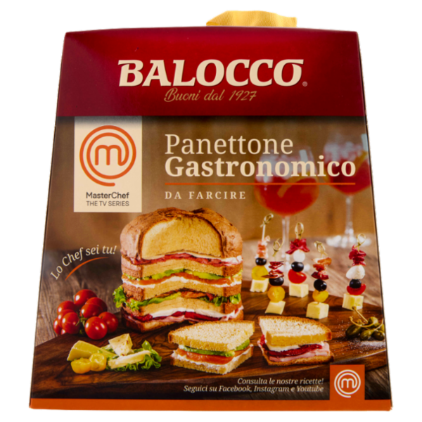 Balocco Panettone Gastronomico da Farcire 800 g