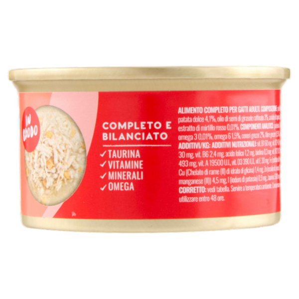 ADoC Complete For Cats Filetti di Pollo con Patate Dolci in Brodo 80 g