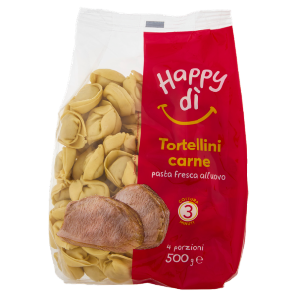 Happy dì Tortellini alla Carne 500 g