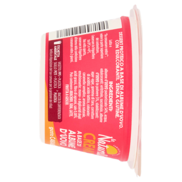 le Naturelle Cremoso a Base di Albume d'Uovo gusto Caramello Salato 150 g