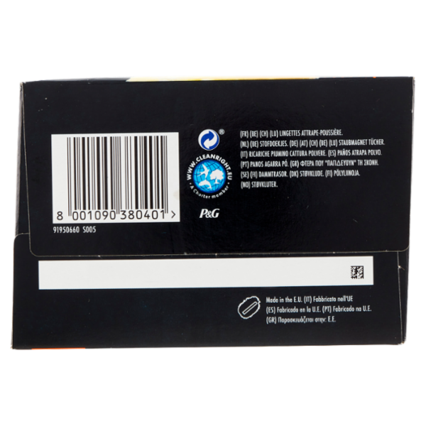 Swiffer Duster Staubmagnet 3D Clean Panni Cattura Polvere per Scopa Swiffer - Ricarica 5 Salviette