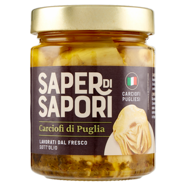 Selex Saper di Sapori Carciofi di Puglia Sott'Olio 280 g