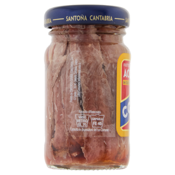 Consorcio Filetti di Acciughe in Olio di Girasole 65 g