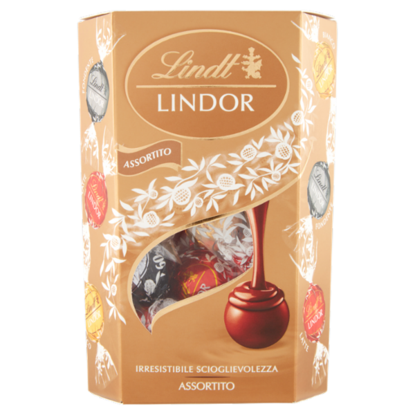 Lindt Cioccolatini Lindor Cioccolatini assortiti Scatola 200 g