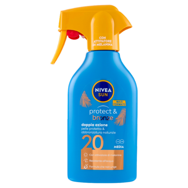 Nivea Sun protect & bronze 20 Media 250 ml
