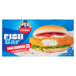 Capitan Findus Fish Bar 2 Fish Burger XL 270 g