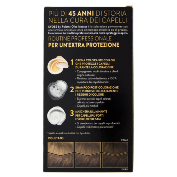 Syoss By Palette Oleo Intense 5-54 Castano Cenere