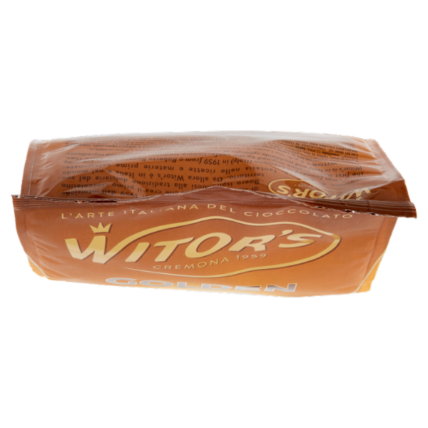Witor's Golden Cioccolato al Latte con Crema di Nocciole e Cereali 250 g