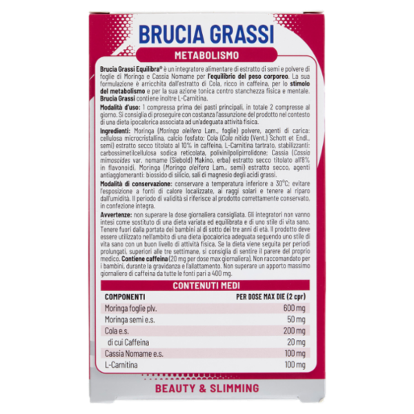 equilibra Brucia Grassi Compresse 40 x 900 mg