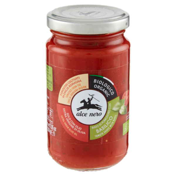 alce nero Sugo di Pomodoro con Basilico 200 g