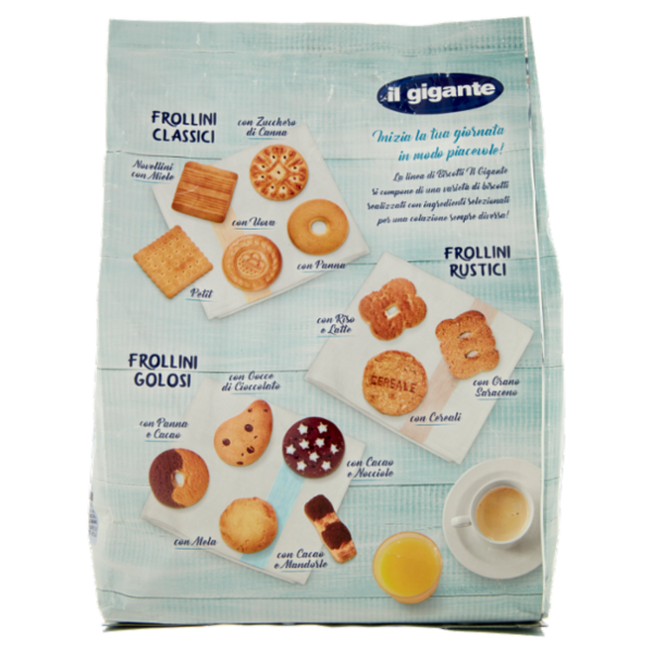 IL GIGANTE Frollini Classici con Uova 800 g