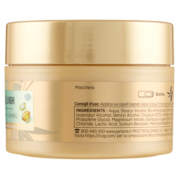 Pantene Maschera Capelli 2 Minuti Intensiva Pro-V Forti&Lunghi 160 ml