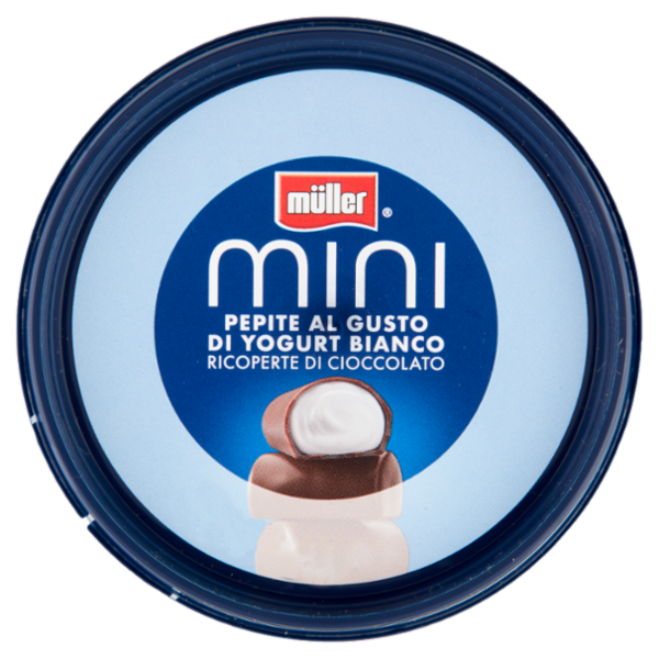 müller mini Pepite al Gusto di Yogurt Bianco Ricoperte di Cioccolato 100 g
