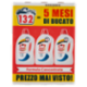 Omino Bianco Detersivo Lavatrice Liquido Igienizzante 3 x 44 Lavaggi 3 x 1760 ml