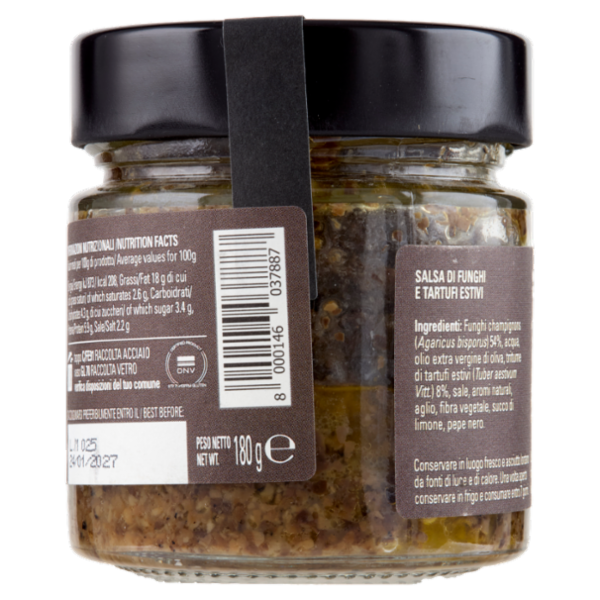 Urbani Tartufi Filosofia Naturale Salsa Tartufata 180 g
