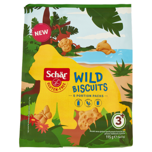 Schär Wild Biscuits 5 x 23 g