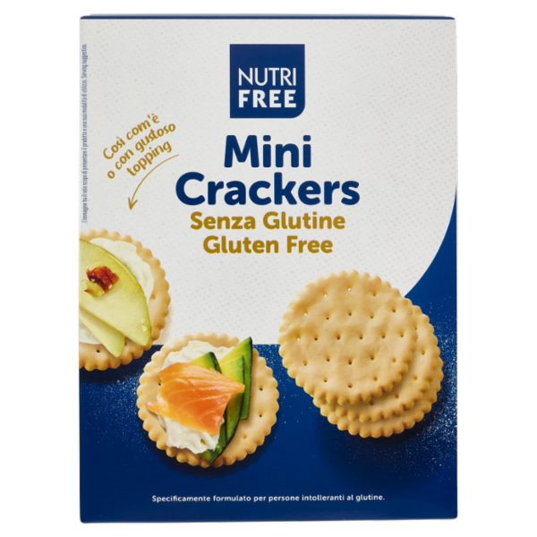 Nutrifree Mini Crackers Senza Glutine 125 g