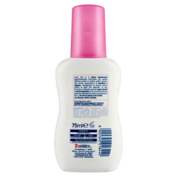 Lycia Girl vapo no gas 75 ml