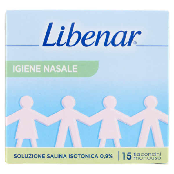 Libenar Igiene Nasale flaconcini monouso 15 x 5 ml