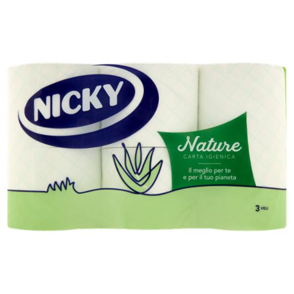 Nicky Nature Carta Igienica 6 pz