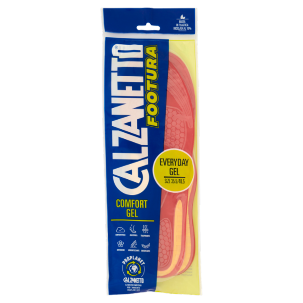 Calzanetto Footura Everyday Gel Comfort Gel Size 36.5/40.5