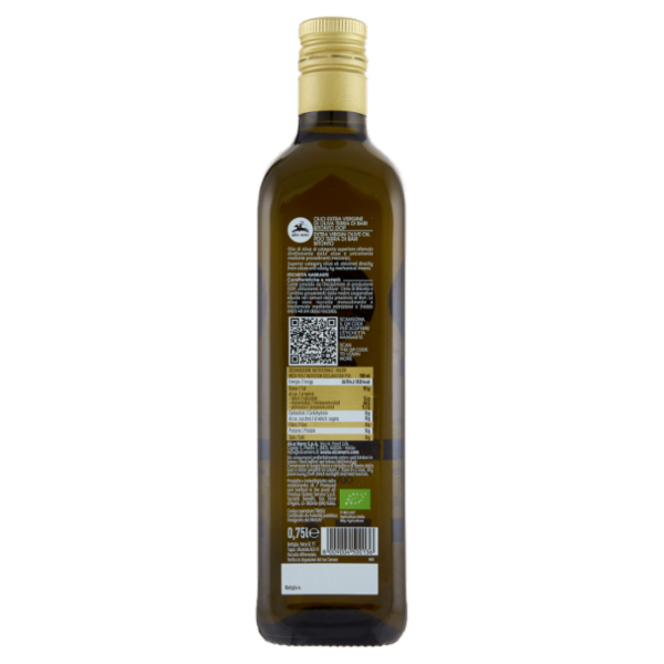 alce nero Olio Extra Vergine di Oliva DOP Terra di Bari Bitonto 0,75 l
