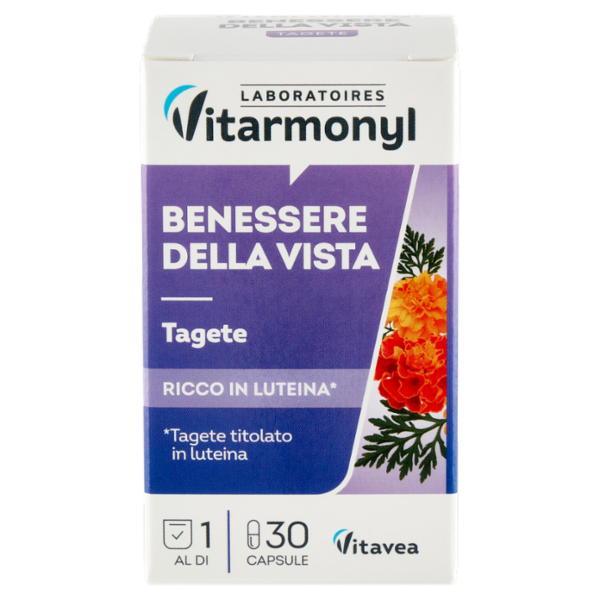 Laboratoires Vitarmonyl Benessere della Vista Tagete 30 capsule 10,65 g