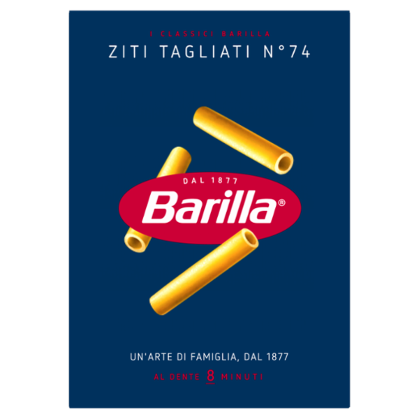 Barilla Pasta Ziti Tagliati n.74 500g