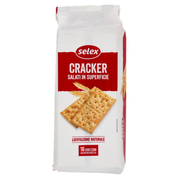 Selex Cracker Salati in Superficie 16x31,25 g