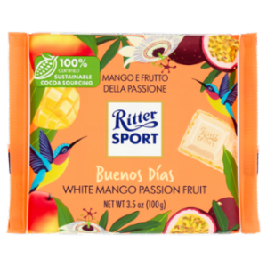 Ritter Sport Buenos Días Mango e Frutto Della Passione 100 g