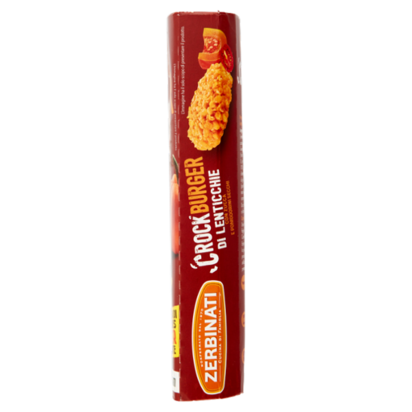 Zerbinati Crockburger di Lenticchie con Zucca e Pomodorini Secchi 2 x 80 g