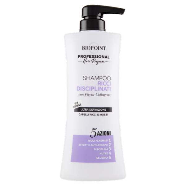 Biopoint Professional Hair Program Shampoo Ricci Disciplinati 400 ml