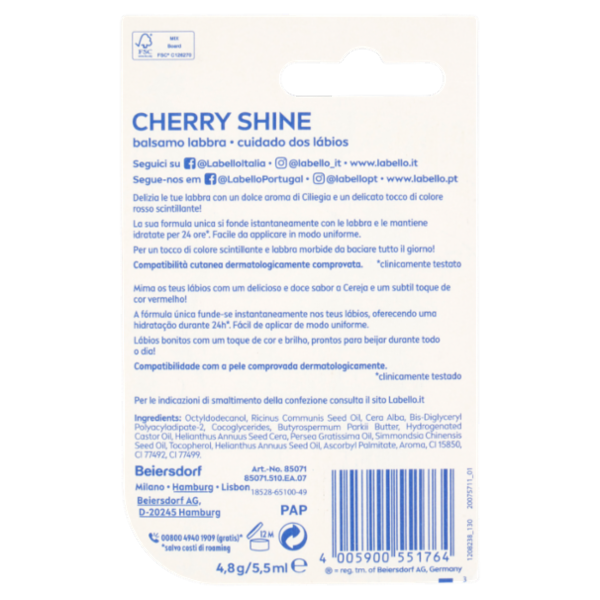 Labello Cherry Shine 4,8 g