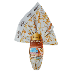 Witor's Uovo Golden Caramello Cioccolato Finissimo Al Latte Con Granella Di Caramello Salato 300 g
