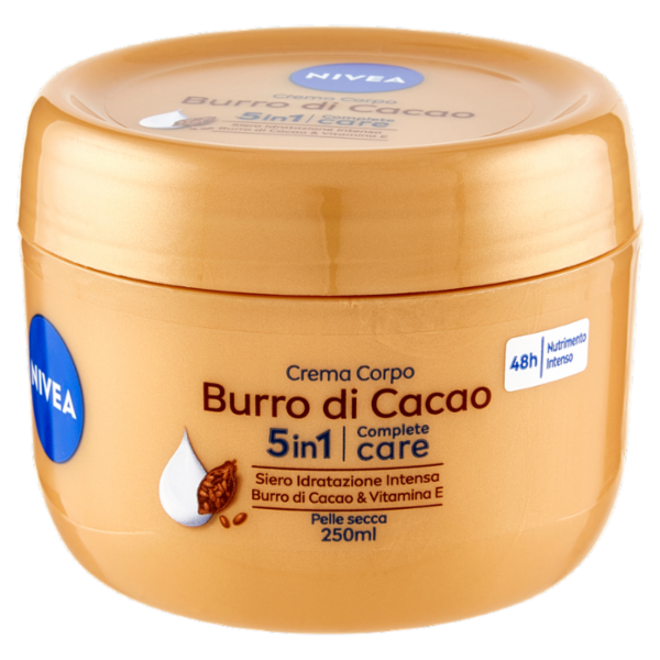 Nivea Crema Corpo Burro di Cacao Pelle secca 250 ml