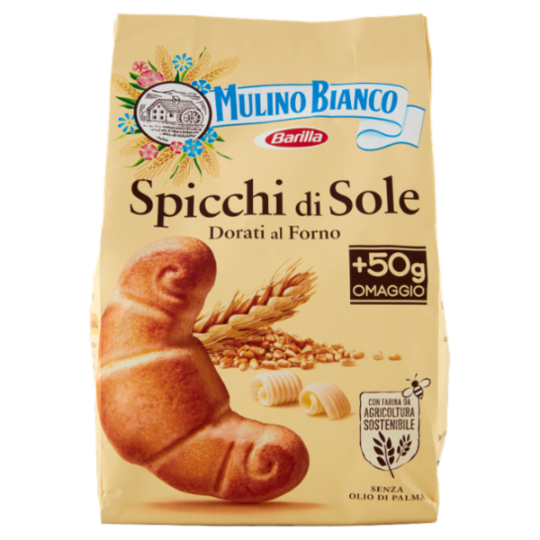 Mulino Bianco Spicchi di Sole Biscotti Dorati al Forno 400g