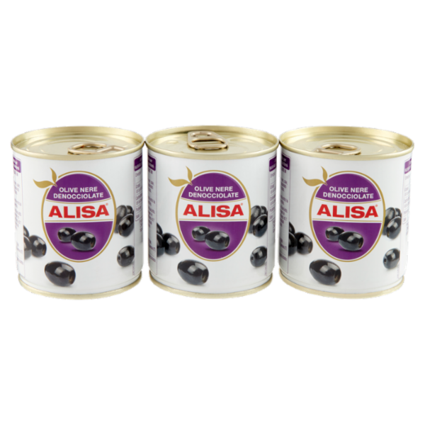 Alisa Olive Nere Denocciolate 3 x 200 g