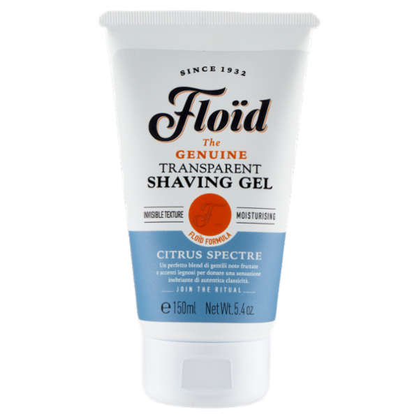 Floïd The Genuine Transparent Shaving Gel Citrus spectre 150 ml