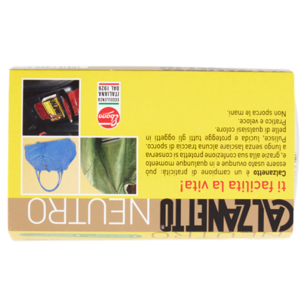 Calzanetto la magica spugna autolucidante Neutro