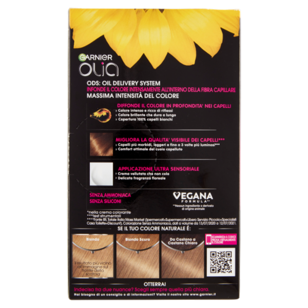 Garnier Olia Tinta Capelli, Senza Ammoniaca, Blonde 80