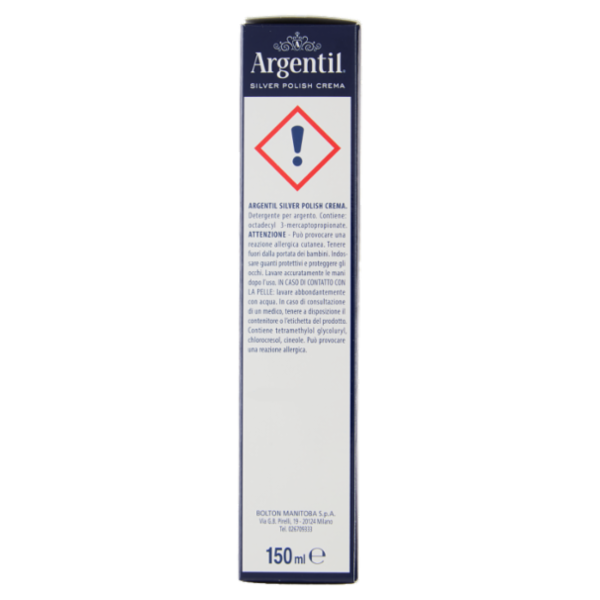 Argentil Silver Polish Crema 150 ml