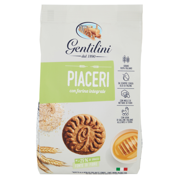 Gentilini Piaceri con farina integrale 330 g