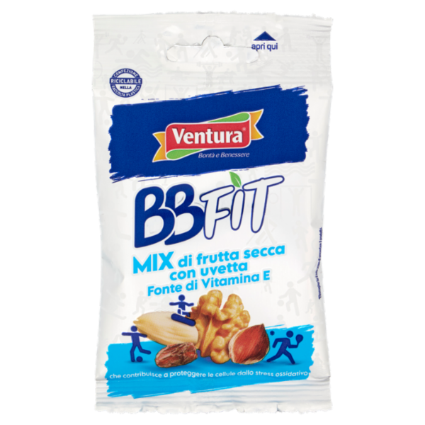 Ventura BBFit Mix di frutta secca con uvetta 280 g