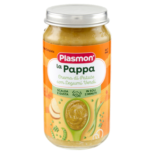 Plasmon la Pappa Crema di Patate con Legumi Verdi 200 g
