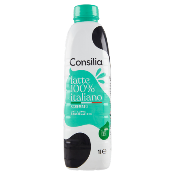 Consilia Latte Uht Scremato 100% Italiano 1 L