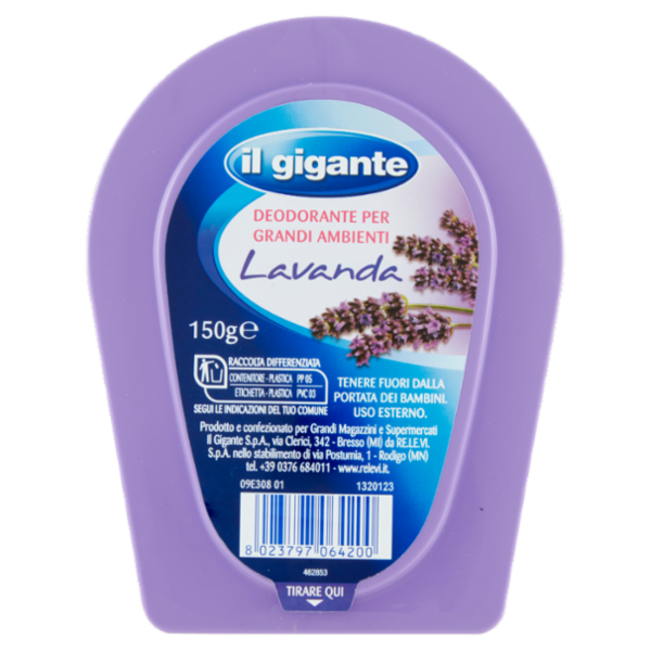 IL GIGANTE Deodorante per Grandi Ambienti Lavanda 150 g